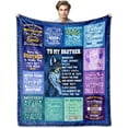 thumbnail image 1 of Brother Gifts, Gifts for Brother Blanket 60"X 50", Gifts for Brother from Sister, Brother Birthday Gifts, to My Brother Adult Blanket, Big Brother Gift Ideas for Fathers Day Valentines Christmas, 1 of 5
