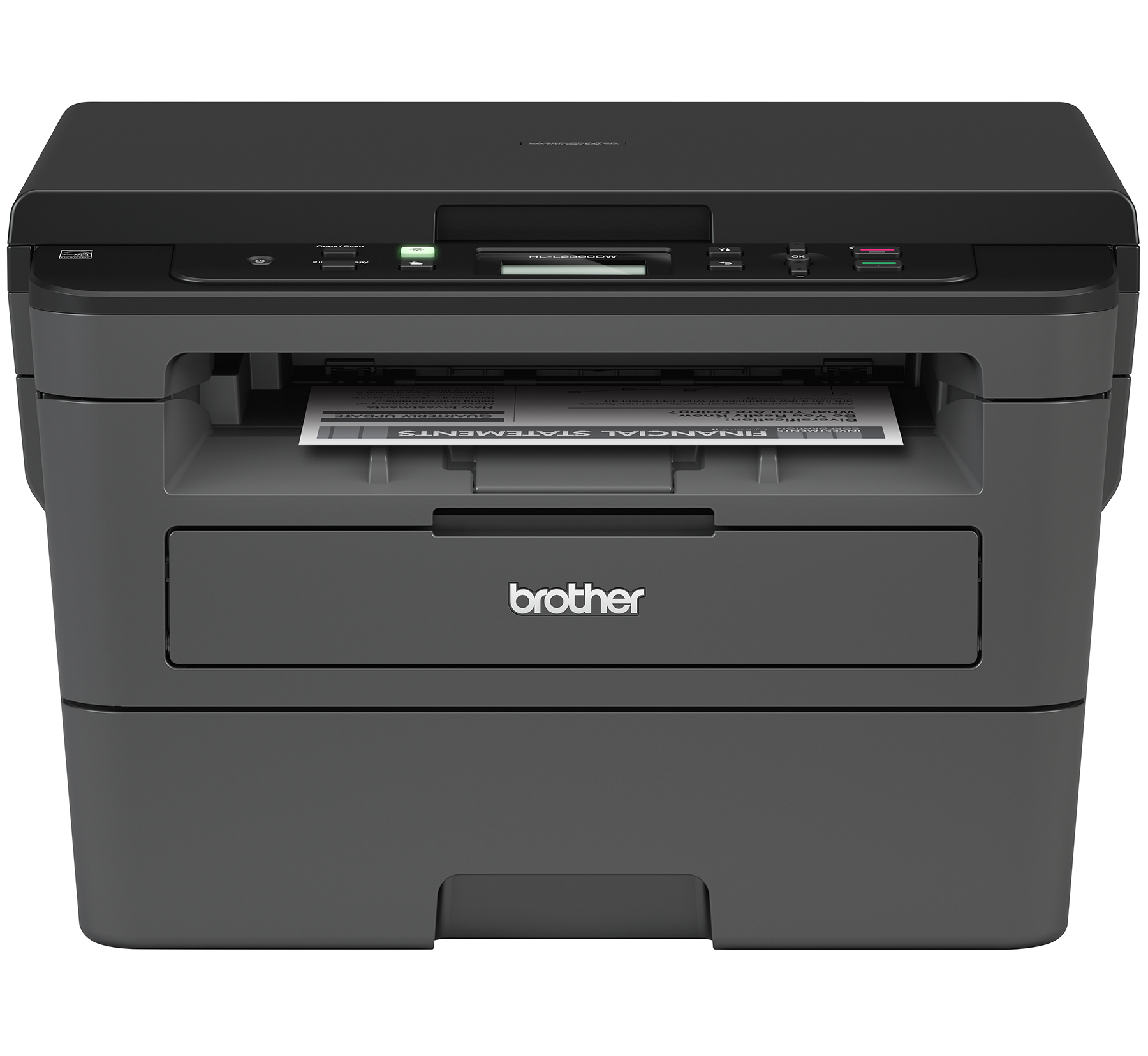 Brother HL-L2390DW Monochrome Laser Printer with Flatbed Copy & Scan, Duplex Printing, Wireless - image 1 of 9