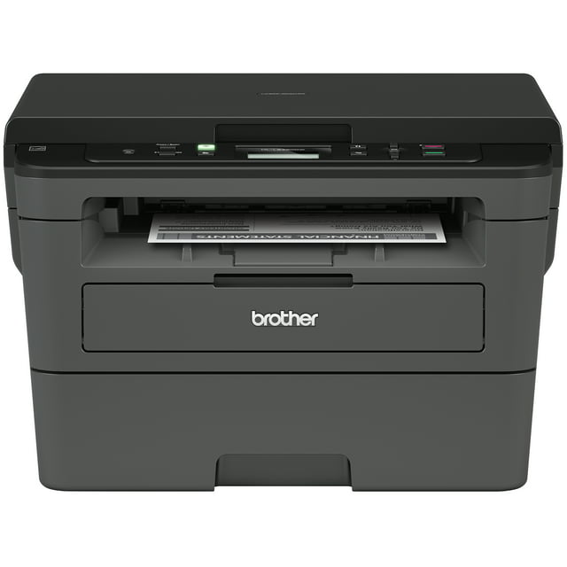 Brother HL-L2390DW Monochrome Laser Printer with Flatbed Copy & Scan, Duplex Printing, Wireless