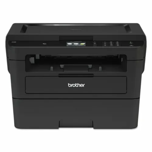Brother HL-L2395DW All-In-One Monochrome Laser Printer, Flatbed Copy & Scan, Wireless Printing, Black