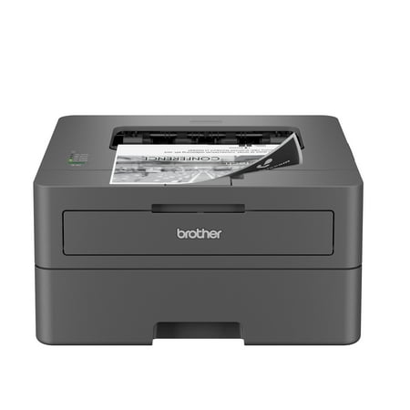 Brother - HL-L2400D Black-and-White Laser Printer - Gray