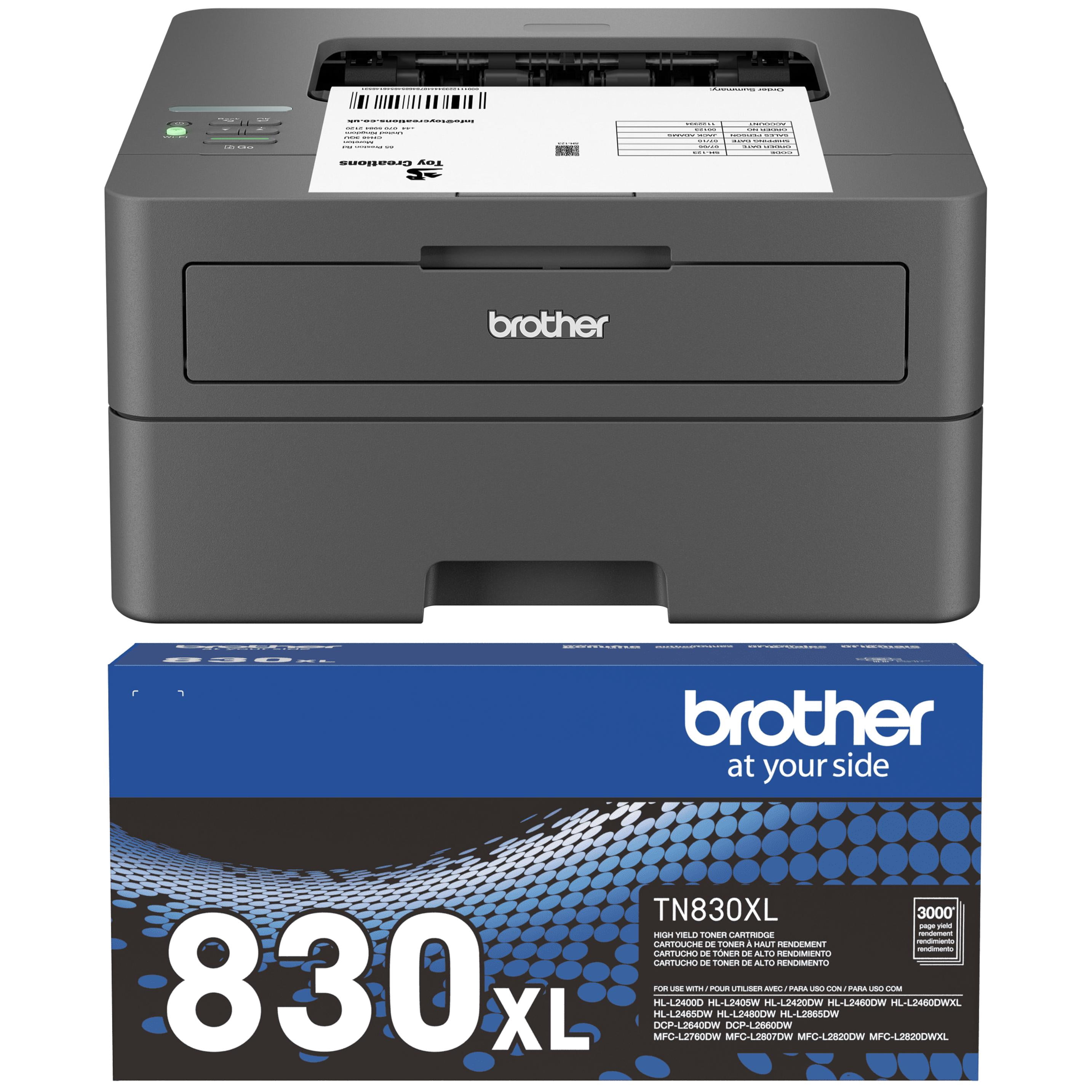 Brother HL-L2405W Monochrome Laser Printer Plus Toner Cartridge (Bundle ...