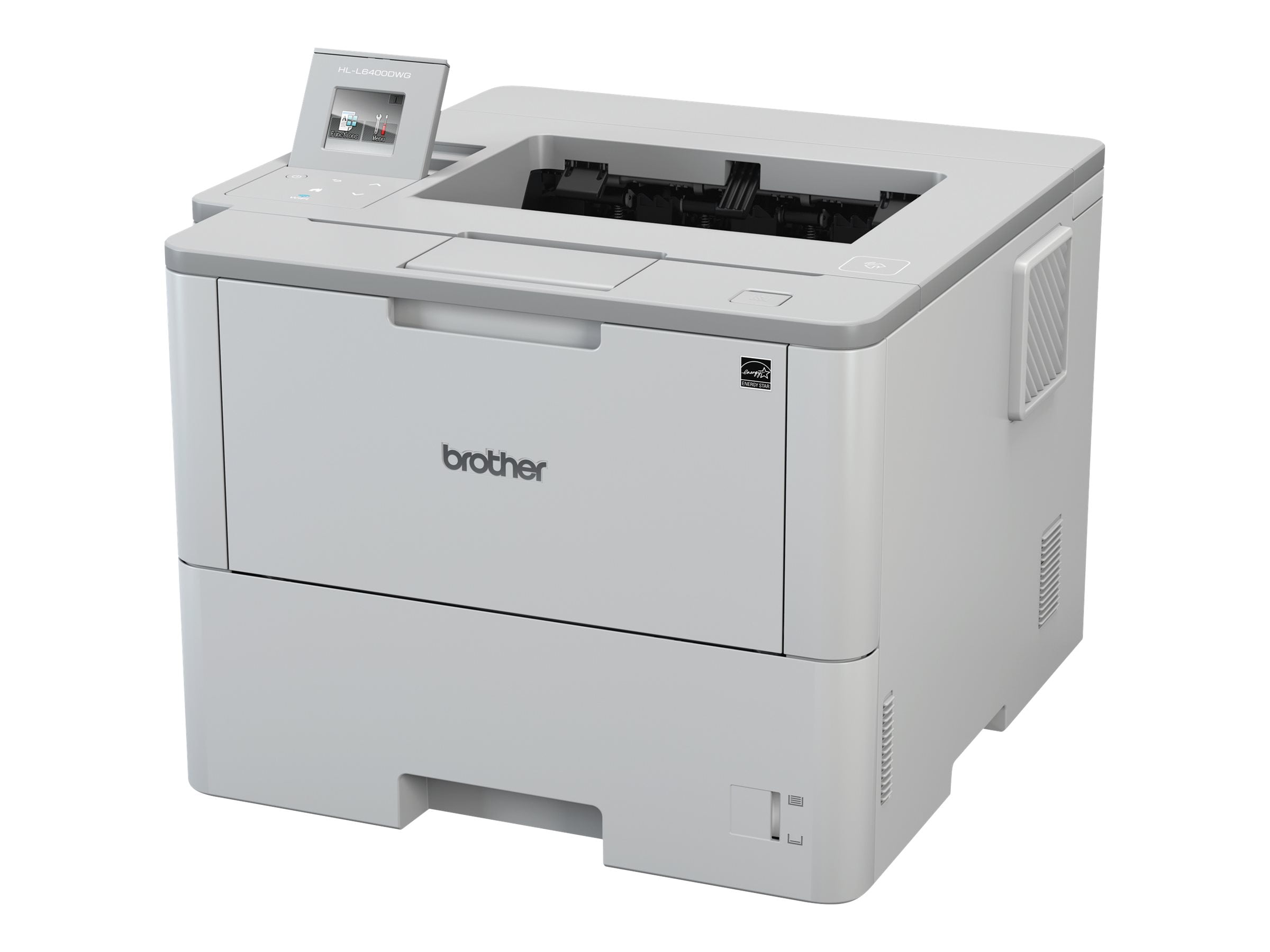 Brother HL-L6400DWG - Printer - B/W - Duplex - laser - A4/Legal - 1200 x 1200 dpi - up to 52 ppm - capacity: 570 sheets - USB 2.0, Gigabit LAN, Wi-Fi(n), NFC - government - TAA Compliant