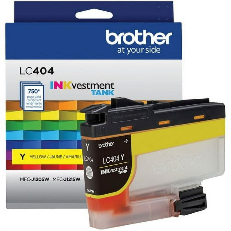 LC404YS INKvestment Ink, 750 Page-Yield, Yellow LC404YS INKvestment Ink, 750 Page-Yield, Yellow