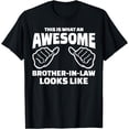 thumbnail image 1 of Brother-In-Law Gift - Awesome Brother-In-Law T-Shirt, 1 of 3