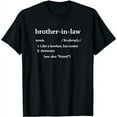 thumbnail image 1 of Brother In Law Gifts Shirt Birthday Christmas Gifts Tshirt, 1 of 6