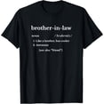 thumbnail image 1 of Brother In Law Gifts Shirt Birthday Christmas Gifts Tshirt, 1 of 3