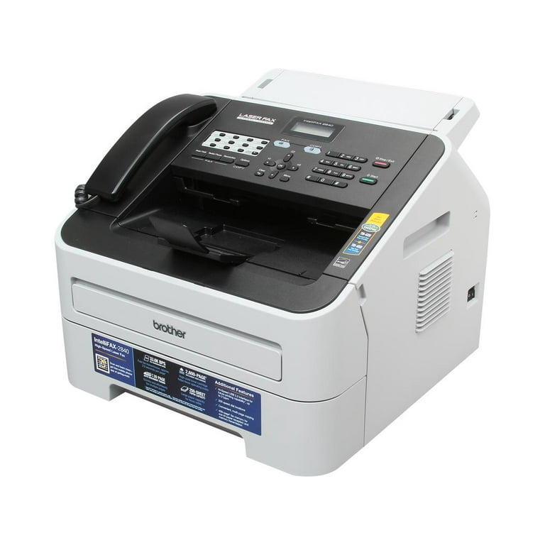 Brother Compact LaserJet 2840 High-Speed Laser Fax with Copier