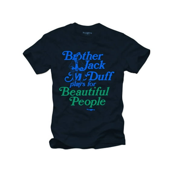 Brother Jack McDuff Beautiful People Jazz Blues T-Shirt, Navy M