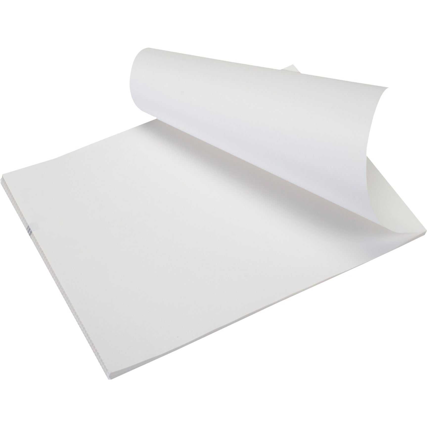 Brother 8.5" x 11" Standard Direct Thermal Paper, Fanfold Stack, 1,000 Sheets