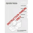thumbnail image 1 of Brother LB6770 LB6770PRW Embroidery Owners Instruction Manual, 1 of 1