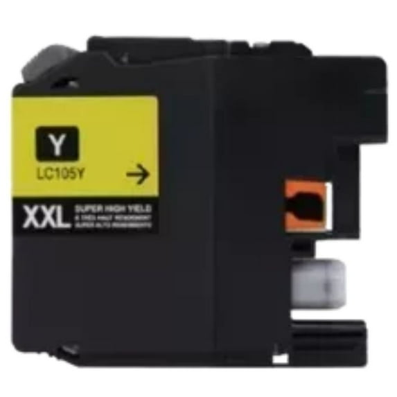 Brother LC-105Y Ink / Inkjet Cartridge High Yield - Yellow