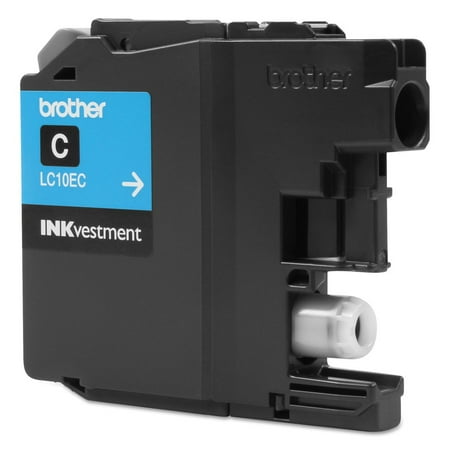 Brother LC10EC INKvestment Super High-Yield Ink, Cyan