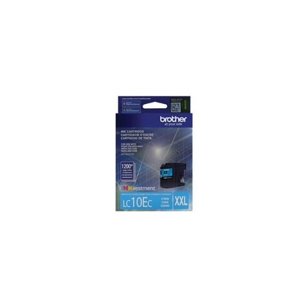 Brother LC10EC INKvestment Super High-Yield Ink, Cyan