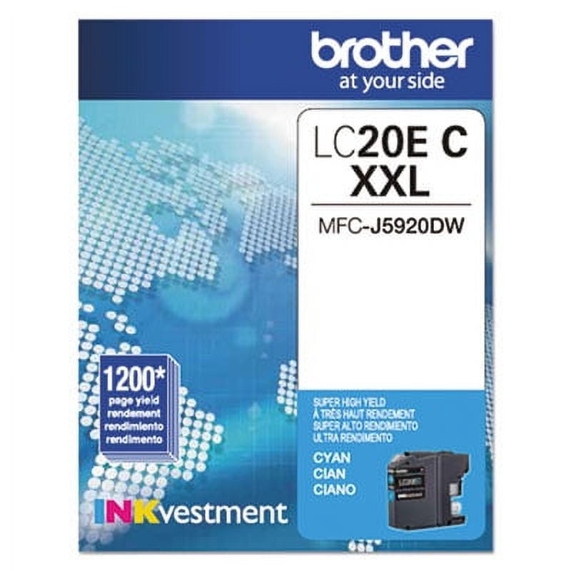LC20EC INKvestment Super High-Yield Ink, 1,200 Page-Yield, Cyan LC20EC INKvestment Super High-Yield Ink, 1,200 Page-Yield, Cyan