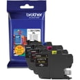 thumbnail image 1 of Brother LC30173PK Original High Yield Inkjet Ink Cartridge - Cyan, Magenta, Yellow - 3 / Pack - 550 Pages Cyan, 550 Pages Magenta, 550 Pages Yellow | Bundle of 2 Packs, 1 of 1
