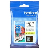Brother LC3017Y High-Yield Ink, 550 Page-Yield, Yellow