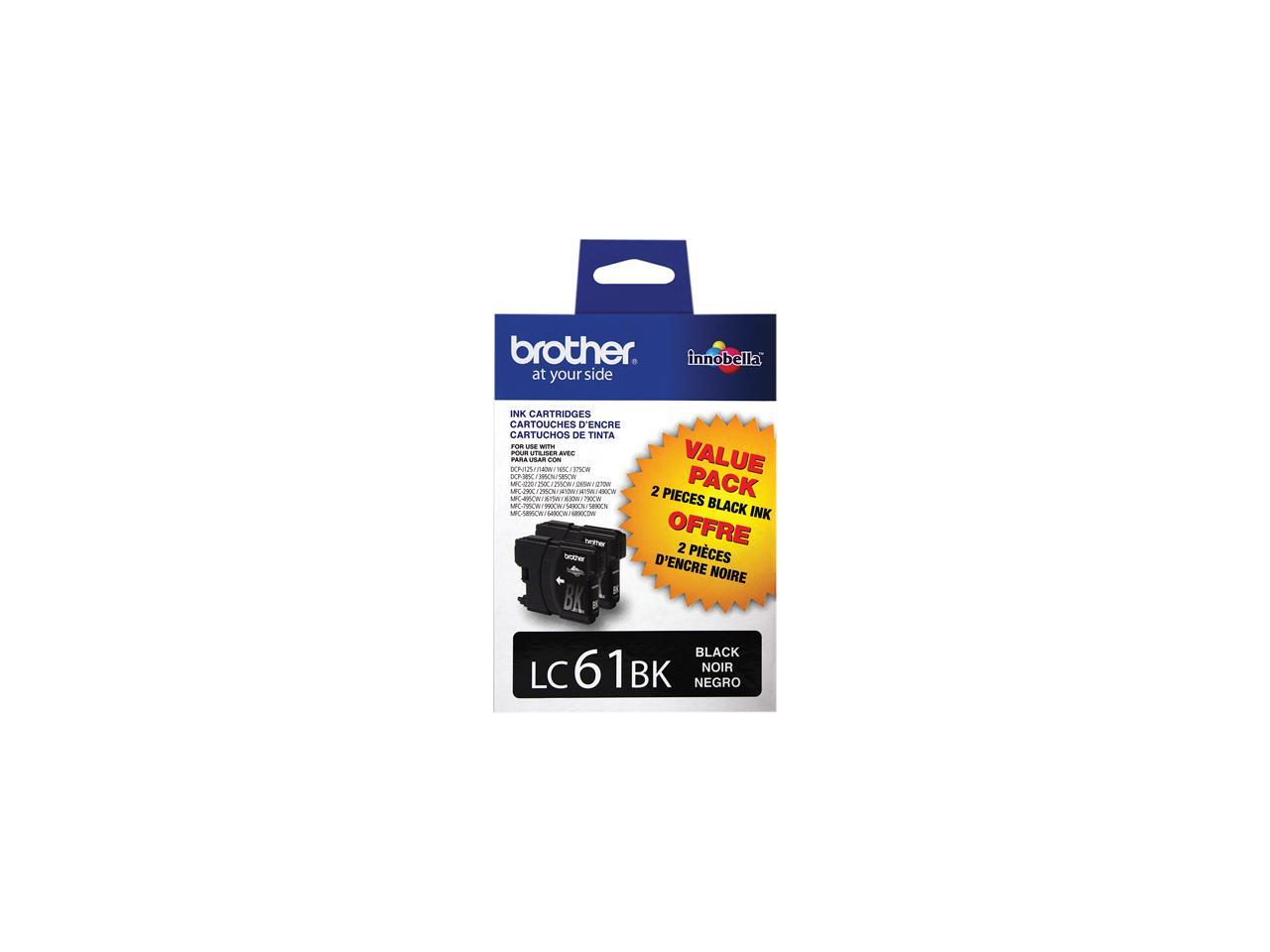 Brother LC612PKS Innobella Ink Cartridge - Dual Pack - Black - image 1 of 3