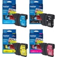 thumbnail image 1 of Brother LC65BK LC65C, LC65M, LC65Y HY High Yield Ink Cartridge Set of Black, Cyan, Magenta, Yellow -1 Each in Retail Packing, 1 of 1
