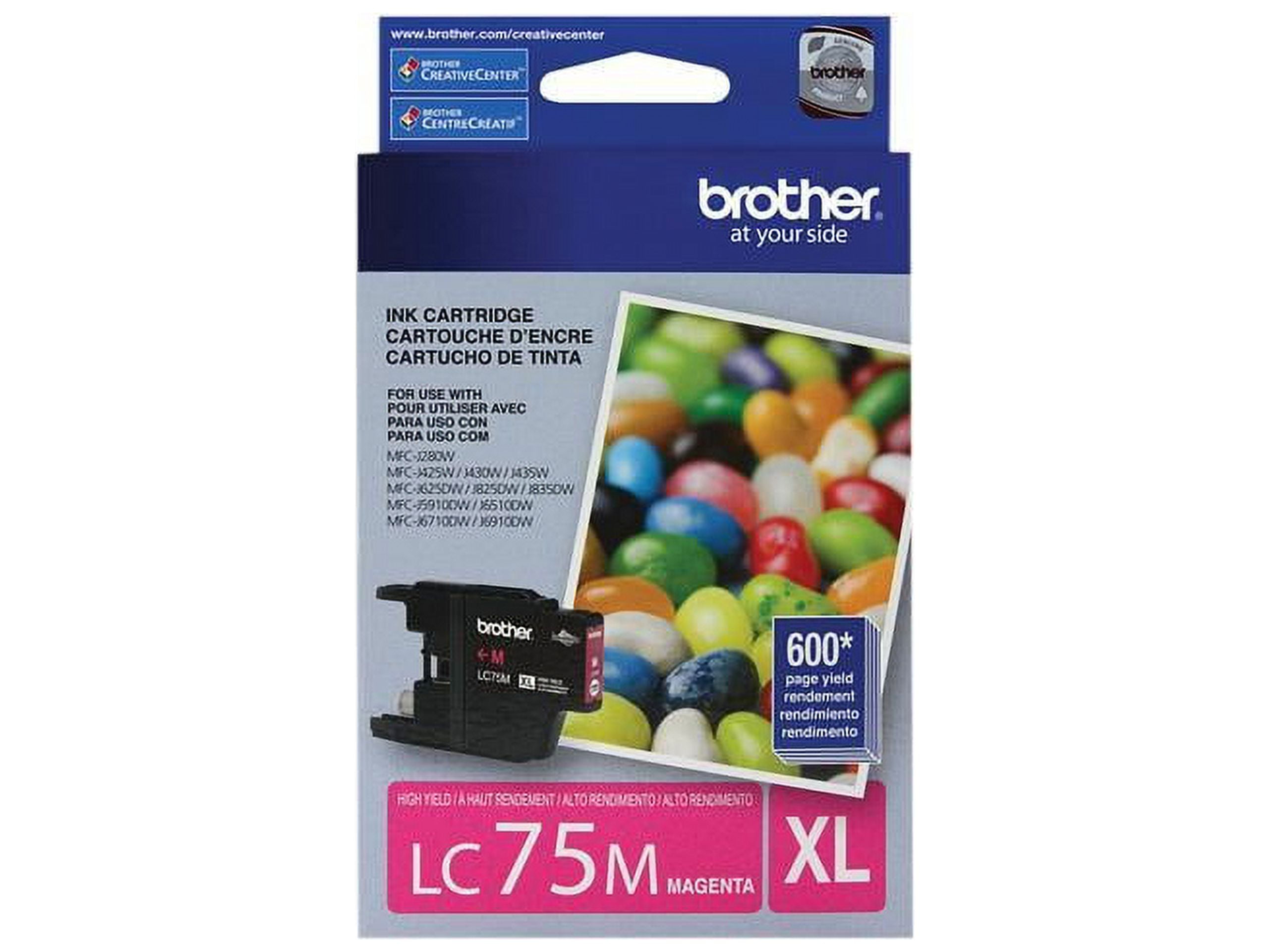 LC75M Innobella High-Yield Ink, 600 Page-Yield, Magenta LC75M Innobella High-Yield Ink, 600 Page-Yield, Magenta