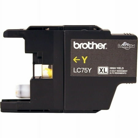 Brother LC75Y Innobella High-Yield Ink, Yellow