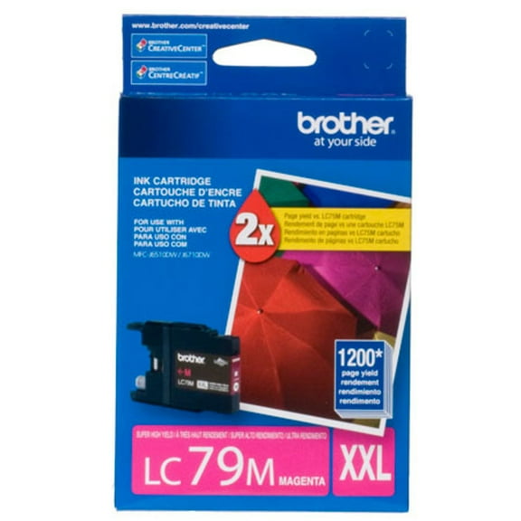 Brother LC79M Innobella Super High-Yield Ink, Magenta