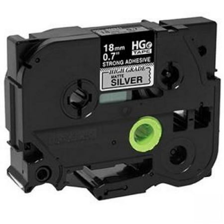 Brother Mobile Solutions HGES9415PK Black Matte Silver Tape