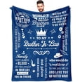 thumbnail image 1 of Brother in Law Gifts, Gifts for Brother-in-Law Christmas Throw Blanket 60"x50", Best Brother in Law Gifts Ideas, Brother in Law Gift from Sister in Law, Brother in Law Xmas Gifts, 1 of 6