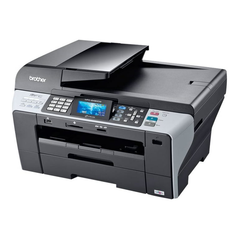 Brother MFC-6490CW - Multifunction - color - ink-jet - Ledger/A3 (11.7 in x 17 in) (original) - (media) - up to 23 ppm (copying) - up to ppm (printing) -