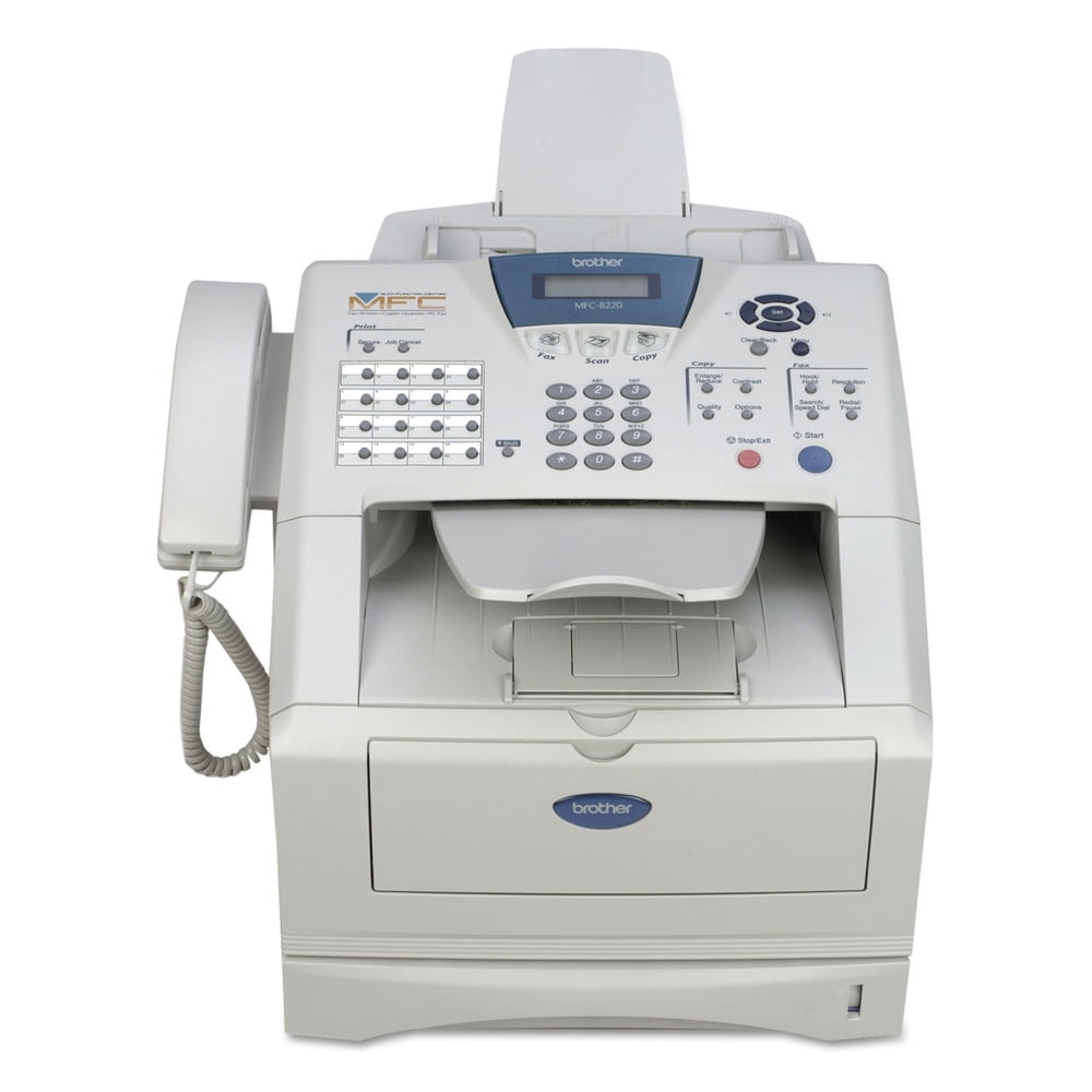Brother MFC-8220 - Multifunction printer - B/W - laser - Legal (8.5 in x 14 in) (original) - A4/Legal (media) - up to 21 ppm (copying) - up to 21 ppm (printing) - 250 sheets - 33.6 Kbps - parallel, USB 2.0