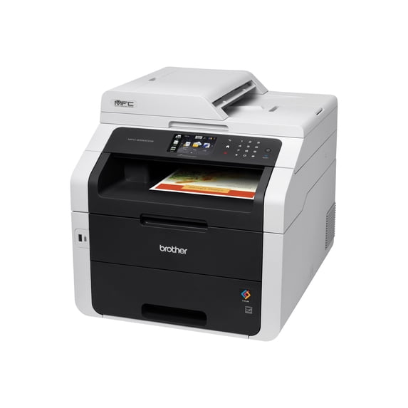 Brother MFC-9330CDW - Multifunction printer - color - LED - Legal (8.5 in x 14 in) (original) - A4/Legal (media) - up to 23 ppm (copying) - up to 23 ppm (printing) - 250 sheets - 33.6 Kbps - USB 2.0, LAN, Wi-Fi(n), USB host