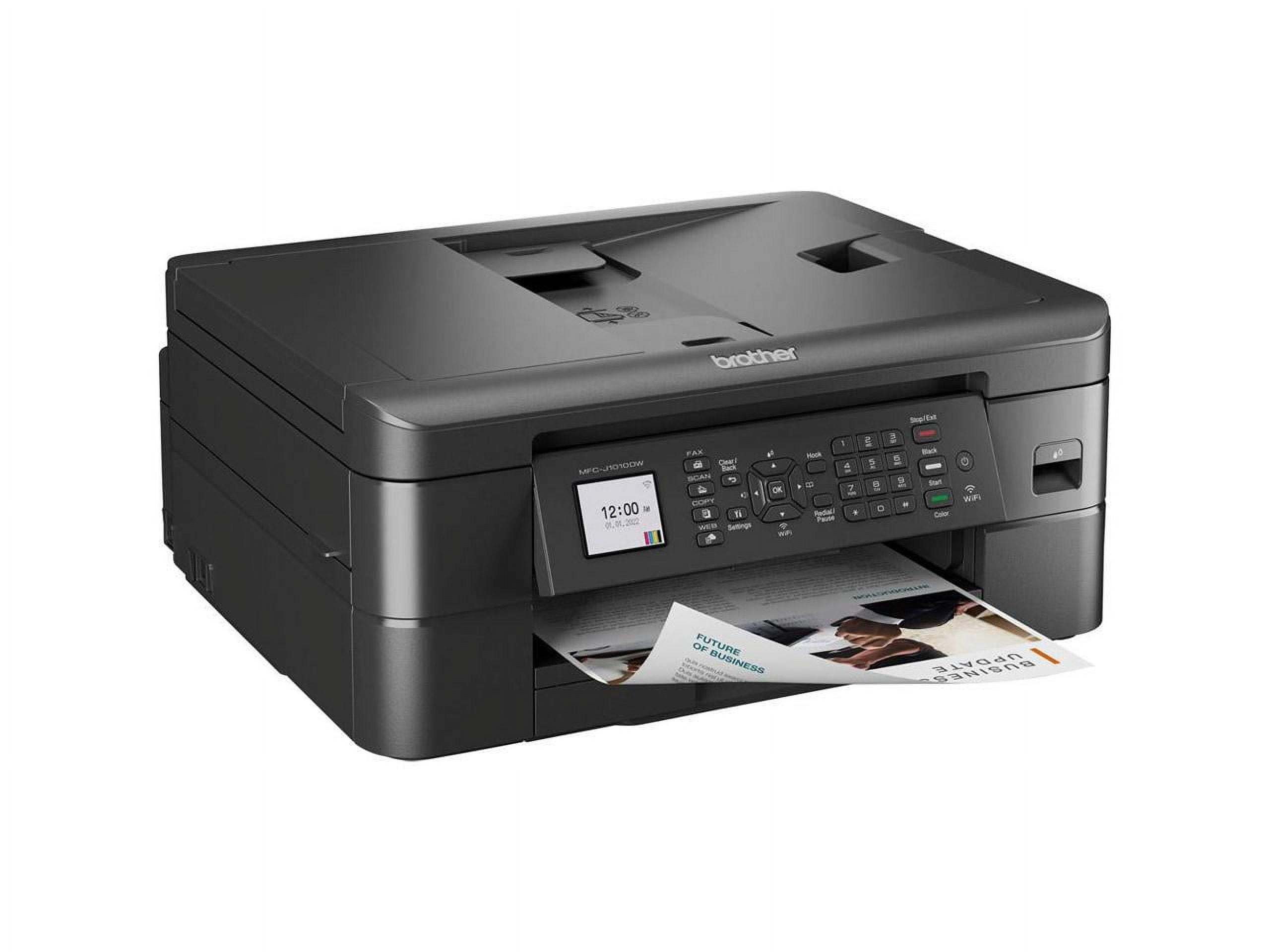 Brother MFC-J1010DW Wireless Color Inkjet All-in-One Printer