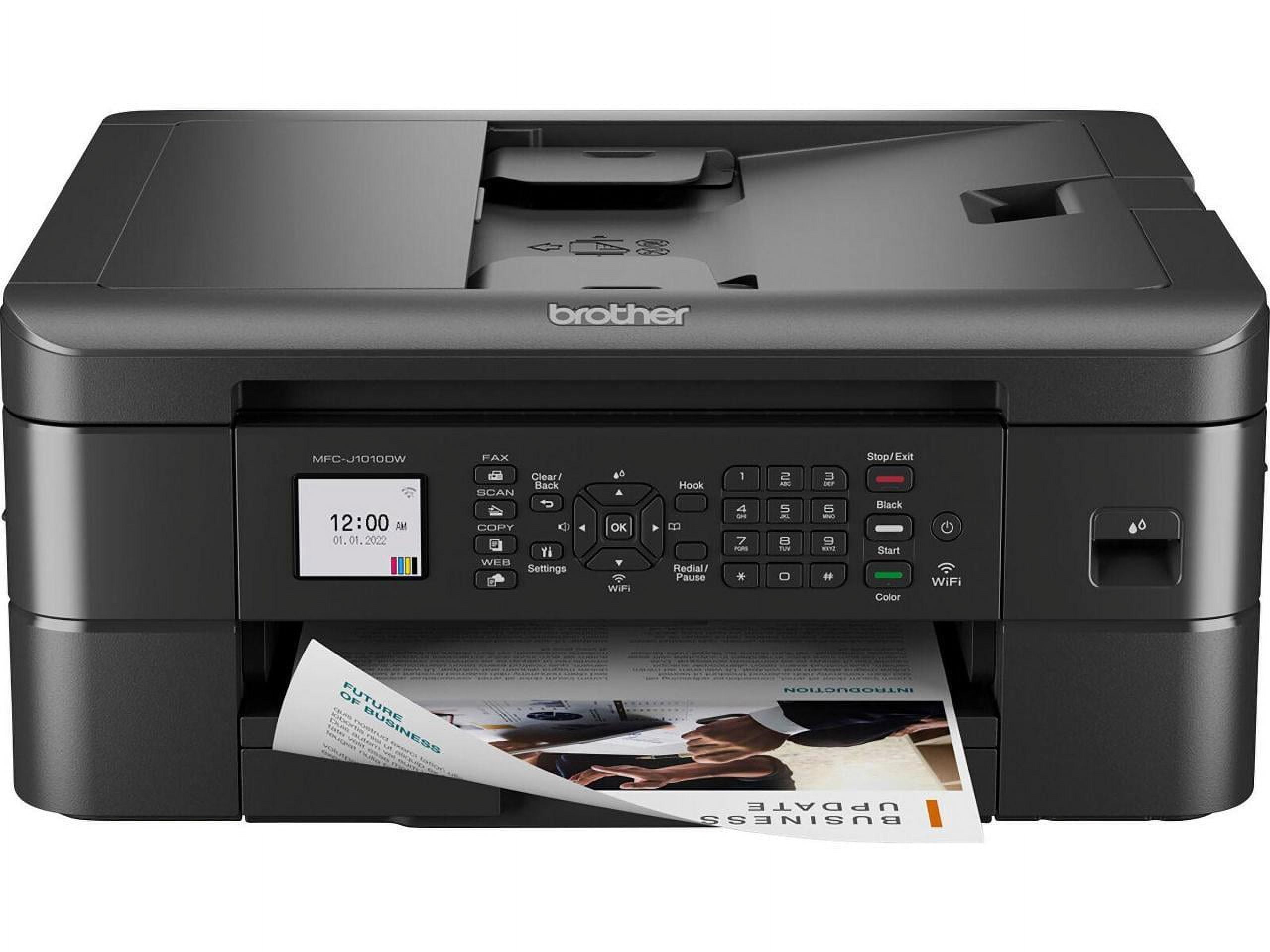 Brother Black Wireless Color Inkjet All-in-One Printer