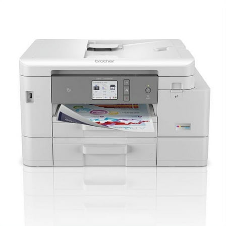 Restored Brother MFC-J4535DW INKvestment Tank All-in-One Color Inkjet Printer Duplex & Wireless