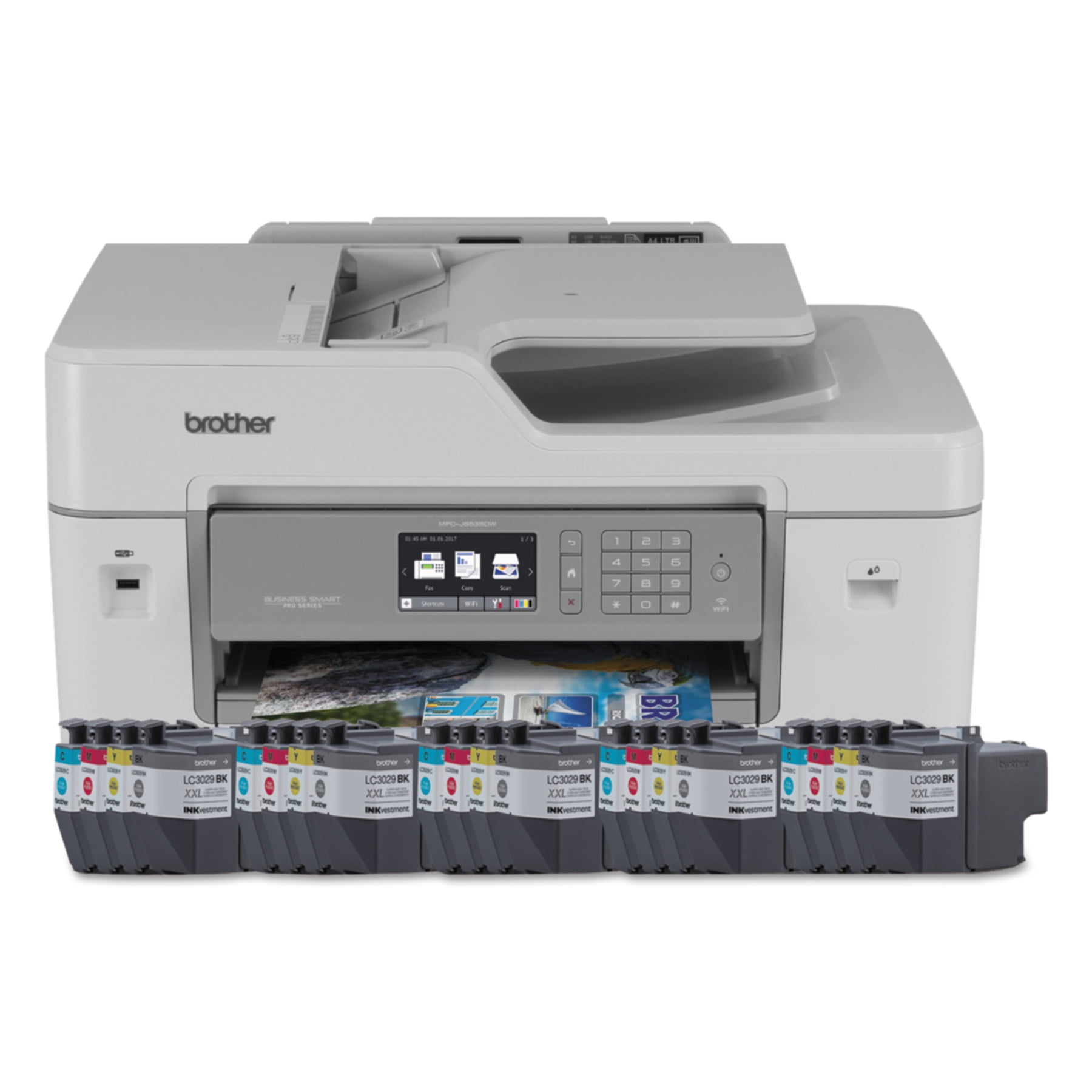 Brother MFC-J6535DWXL Business Smart Printer Pro, Copy; Fax; Print; Scan