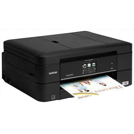 Brother MFC-J680DW - Multifunction printer - color - ink-jet - Legal (8.5 in x 14 in) (original) - A4/Legal (media) - up to 6 ppm (copying) - up to 12 ppm (printing) - up to 12 ipm (printing) - 120 sheets - 14.4 Kbps - USB 2.0, Wi-Fi(n), USB 2.0 host
