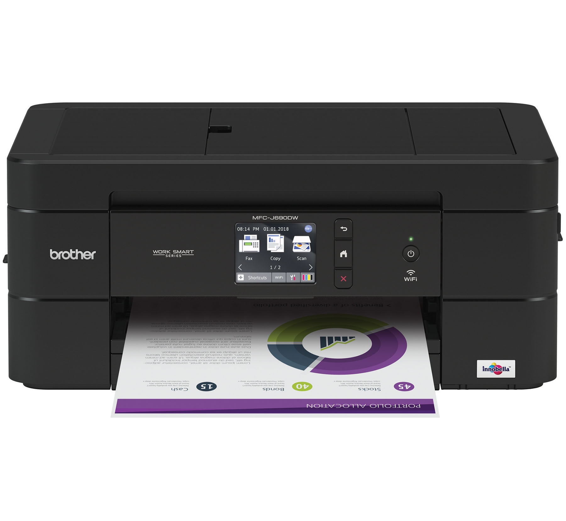 Brother MFC-J690DW Wireless Color Inkjet All-in-One Printer