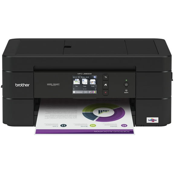 (Open Box) Brother MFC-J690DW Wireless Color Inkjet All-in-One Printer