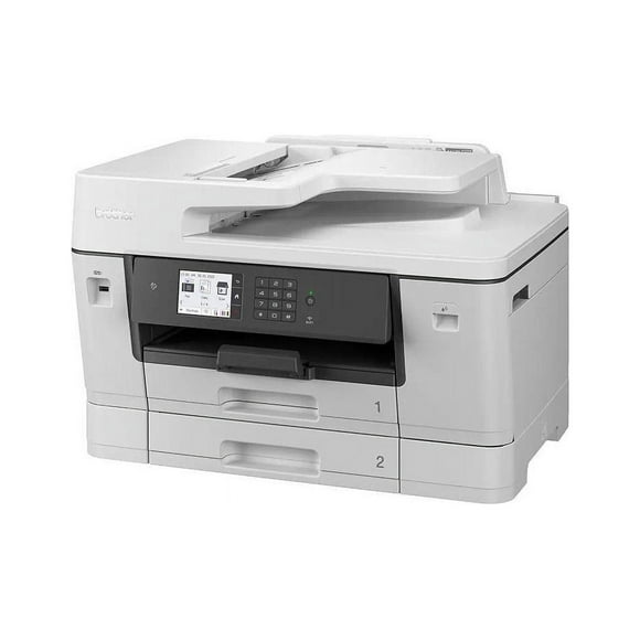 Brother MFC-J6940DW Color Inkjet All-in-One Printer with 500-sheet total paper capacity and the ability to print, scan, copy or fax up to 11x17"