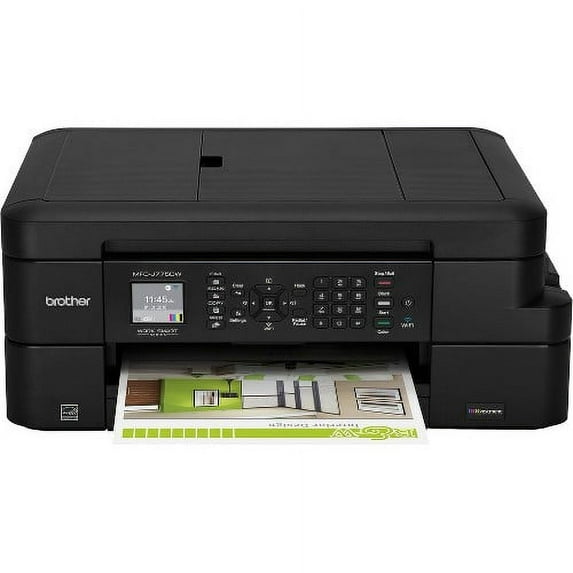 Brother MFC-J775DW INKvestment Compact Color Inkjet All-in-One Multifunction Printer