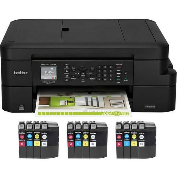 Brother MFC-J775DWXL Color Inkjet Multifunction Printer