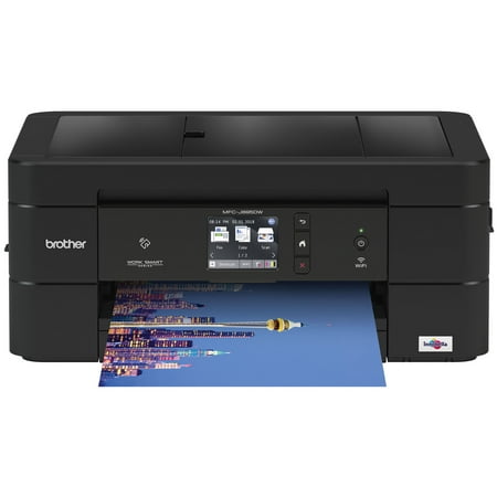 Brother - Work Smart Series MFC-J895DW Wireless All-In-One Inkjet Printer - Black