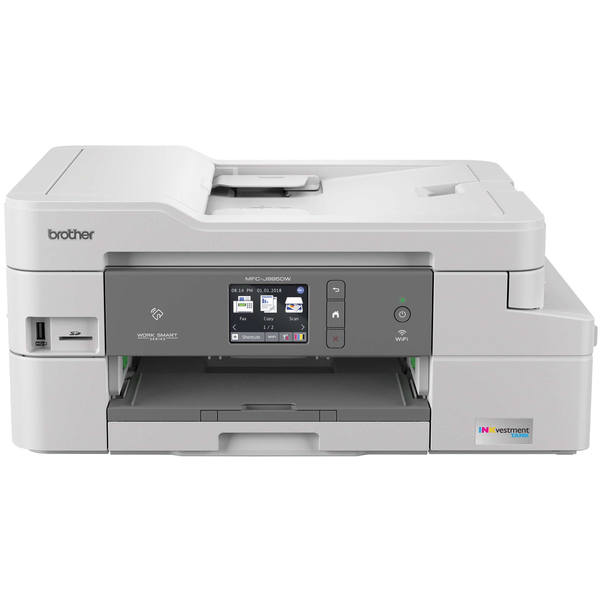 Brother MFC-J995DW XL INKvestment Tank Color Inkjet All-in-One Printer with Up to 2-Years of Ink In-box
