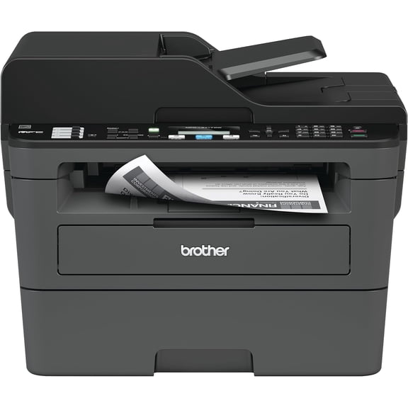 Brother MFCL2717DW Monochrome Laser AllInOne Printer Wireless Print/Scan/Copy/Fax, Duplex (Sold without manufacturer warranty)