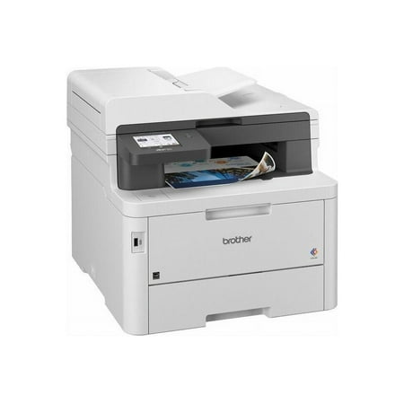 Brother - MFC-L3780CDW Wireless Digital Color All-in-One Printer with Laser Quality Output and Refresh Subscription Eligibility - White