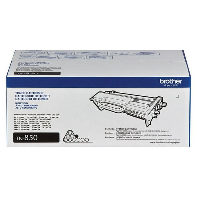Brother MFCL5800DW High Yield Original Black Toner 8,000 yield (OEM