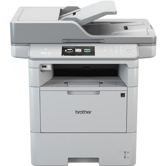 Brother MFC-L6900DWG TAA Compliant Business Laser All-in-One Printer - Copier/Fax/Printer/Scanner - 52 ppm Mono Print - 1200 x 1200 dpi Print - Automatic Duplex Print - 1 x Input Tray 520 Sheet, 1 ...