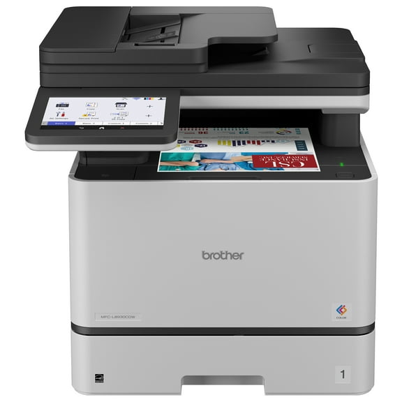 Brother MFC-L8930CDW Business Color Laser All-in-One Printer with Duplex Print, Scan, Copy, Low-Cost Printing, and Advanced Security Features