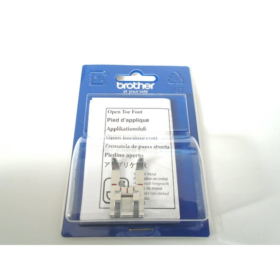Brother Metal Open Toe Foot SA186/F060 Fits All Brother Sewing Machines