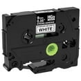 thumbnail image 1 of Brother Mobile Solutions 9mm - 0.35 Black On White Hge Tape With Extra Strength Adhesive 8m - 26.2, 1 of 1